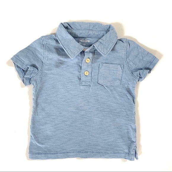 GAP Other - Baby GAP Baby Boy Light Blue Polo